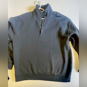 TNA Cozy Boyfriend Polo Fleece *oversized* L